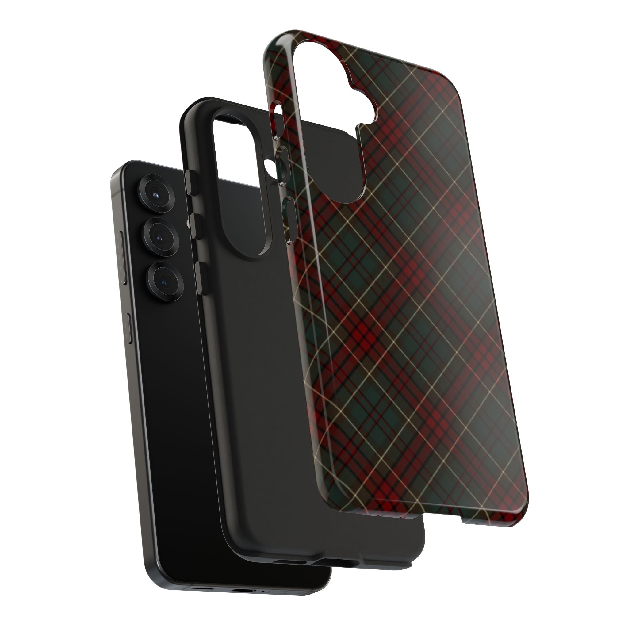 Christmas Plaid Pattern Tough Phone Case