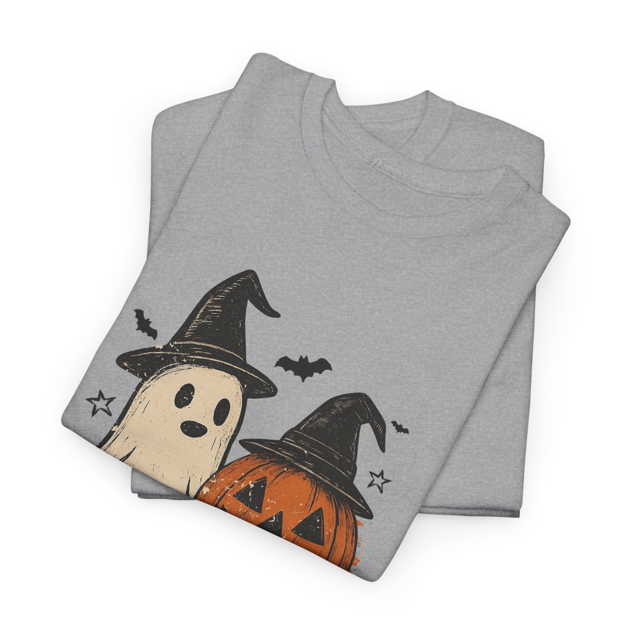Halloween Ghost & Pumpkin Tee