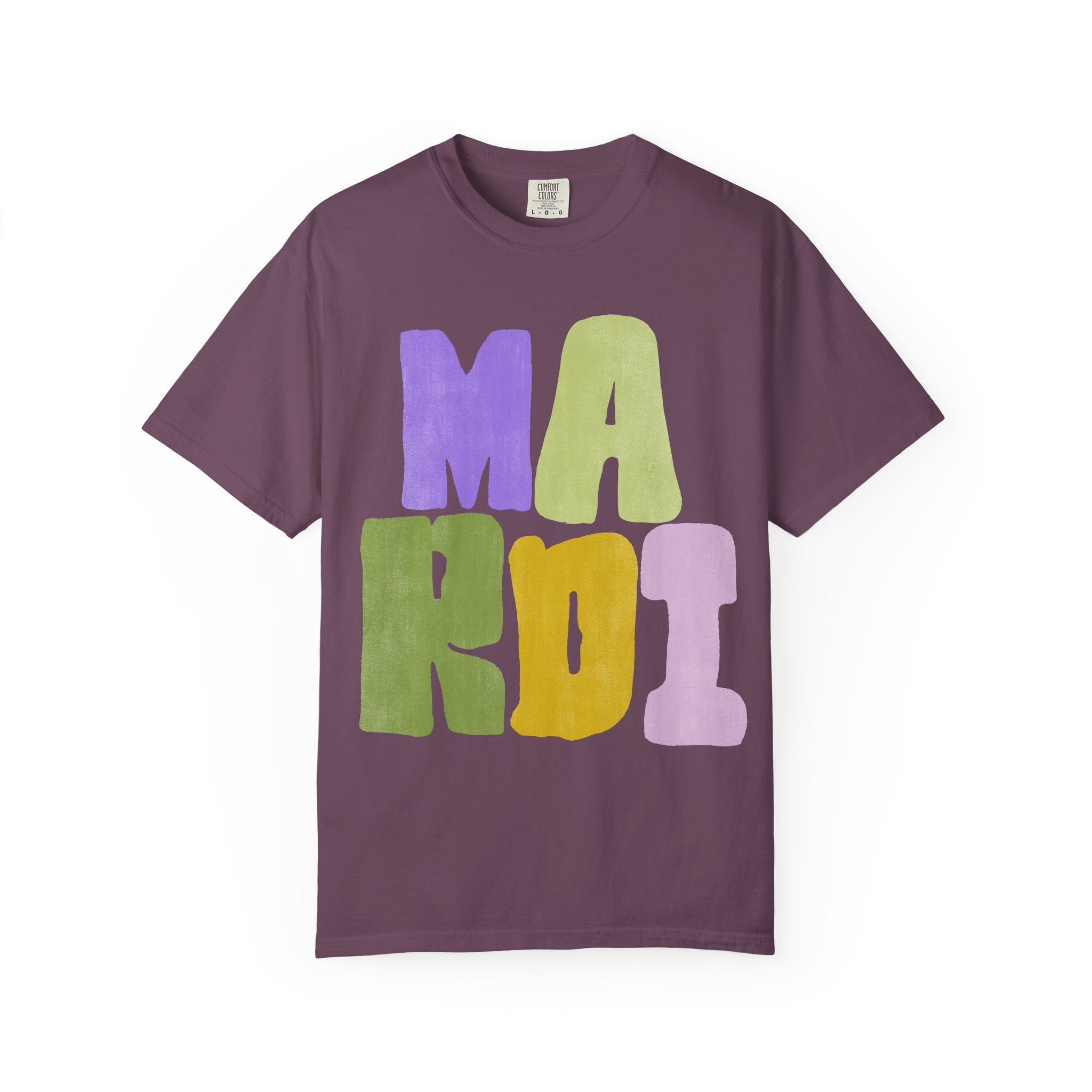 Mardi Bold Block Letter T-Shirt