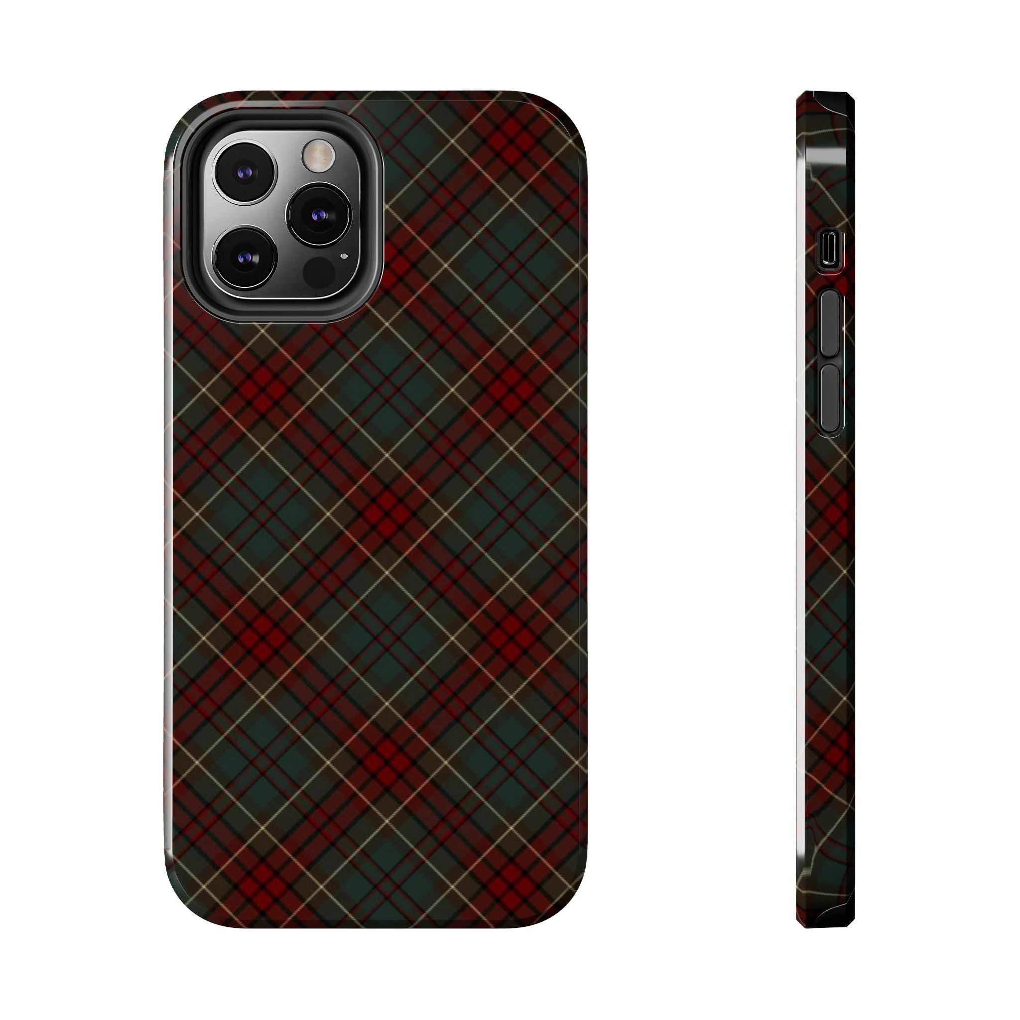 Christmas Plaid Pattern Tough Phone Case