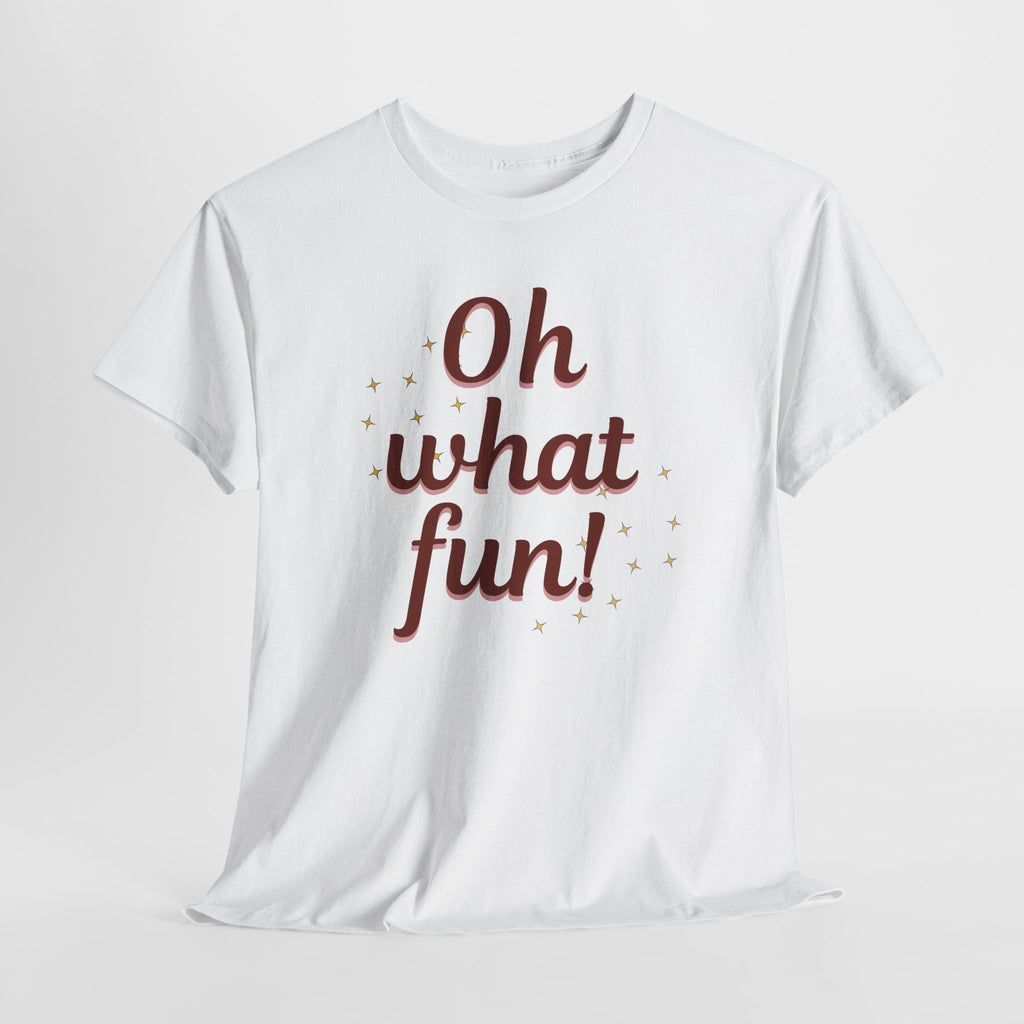 Oh What Fun Tee — Holiday Graphic Christmas T-Shirt