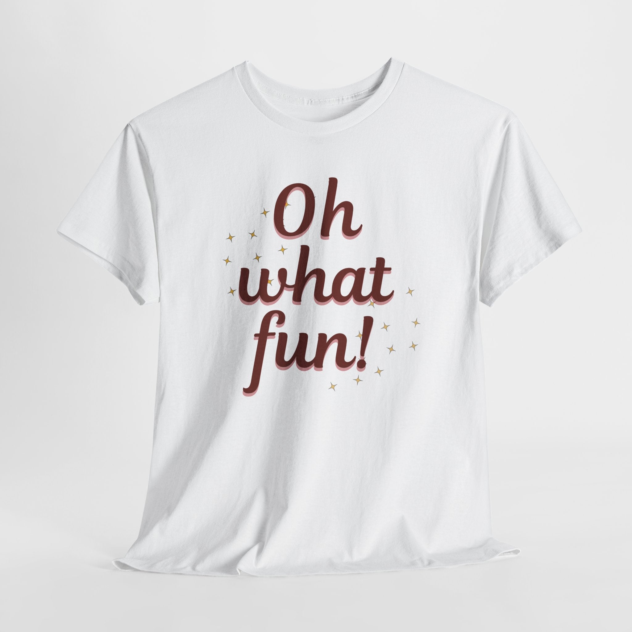 Oh What Fun Tee — Holiday Graphic Christmas T-Shirt