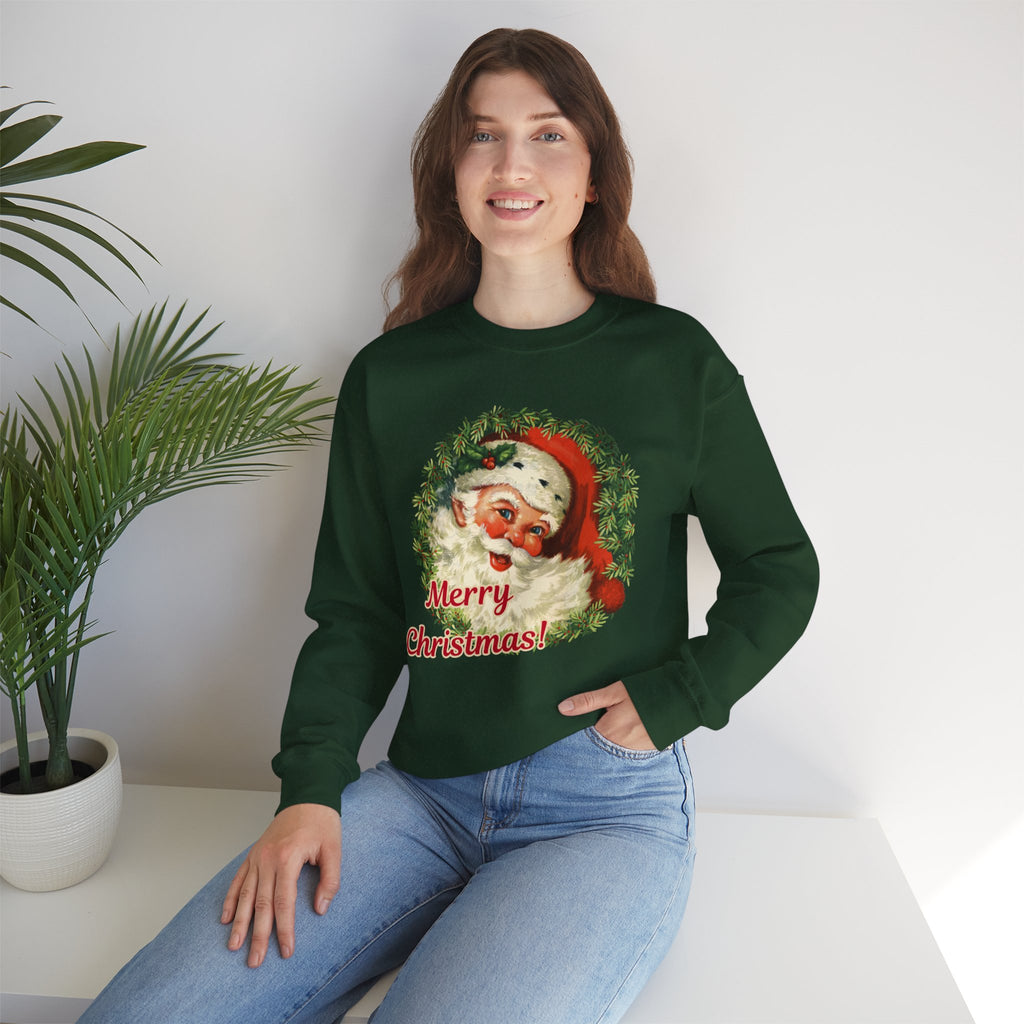 Vintage Santa Christmas Sweatshirt
