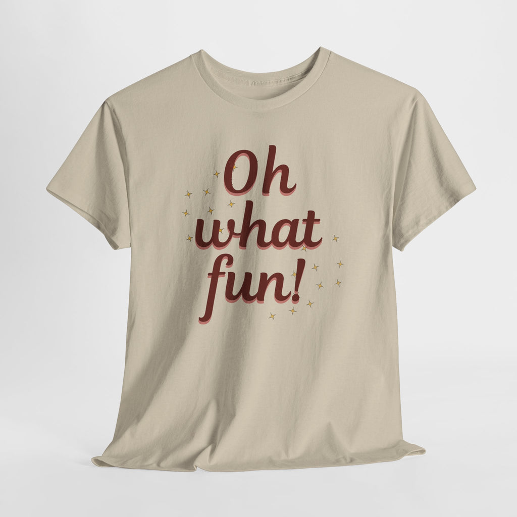Oh What Fun Tee — Holiday Graphic Christmas T-Shirt