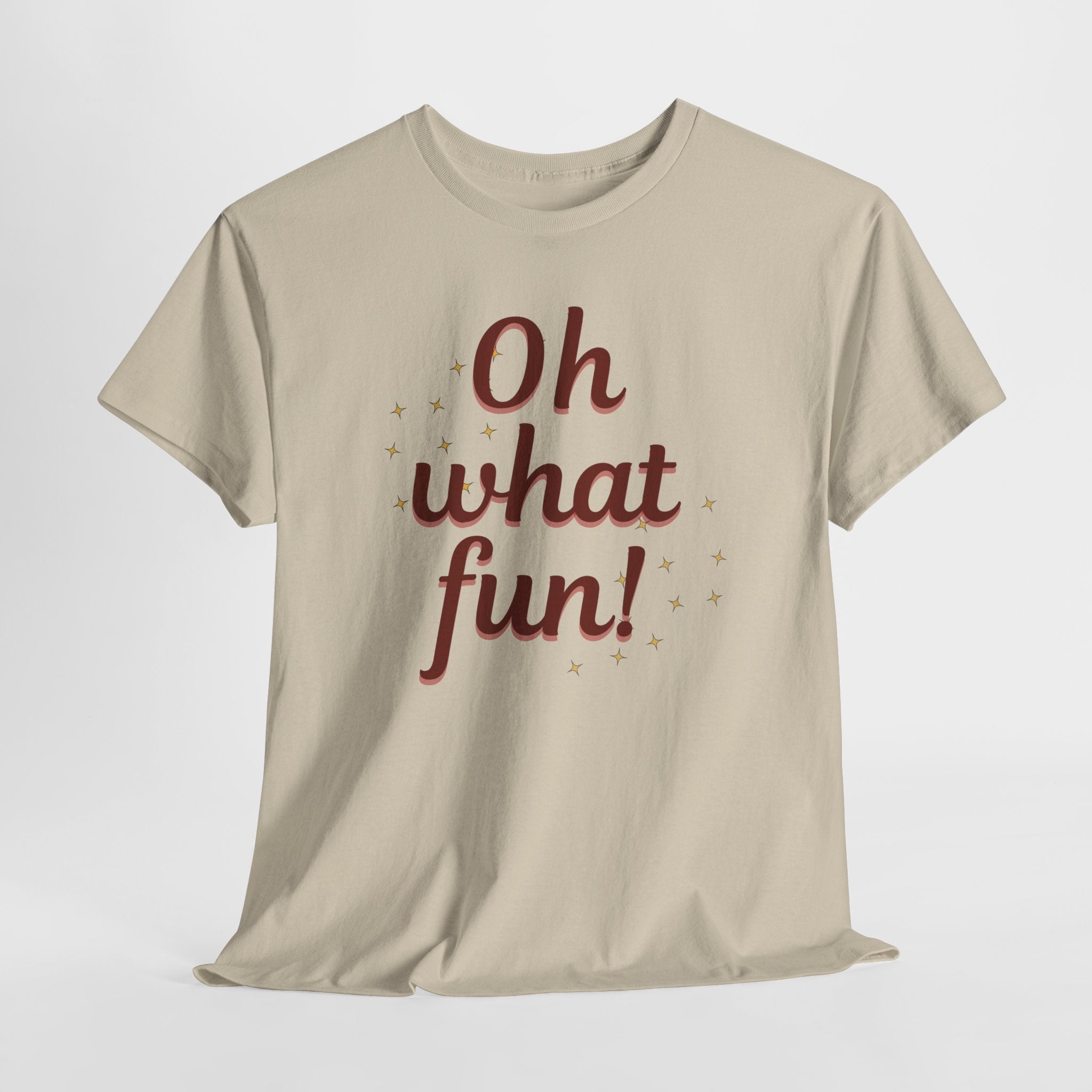 Oh What Fun Tee — Holiday Graphic Christmas T-Shirt