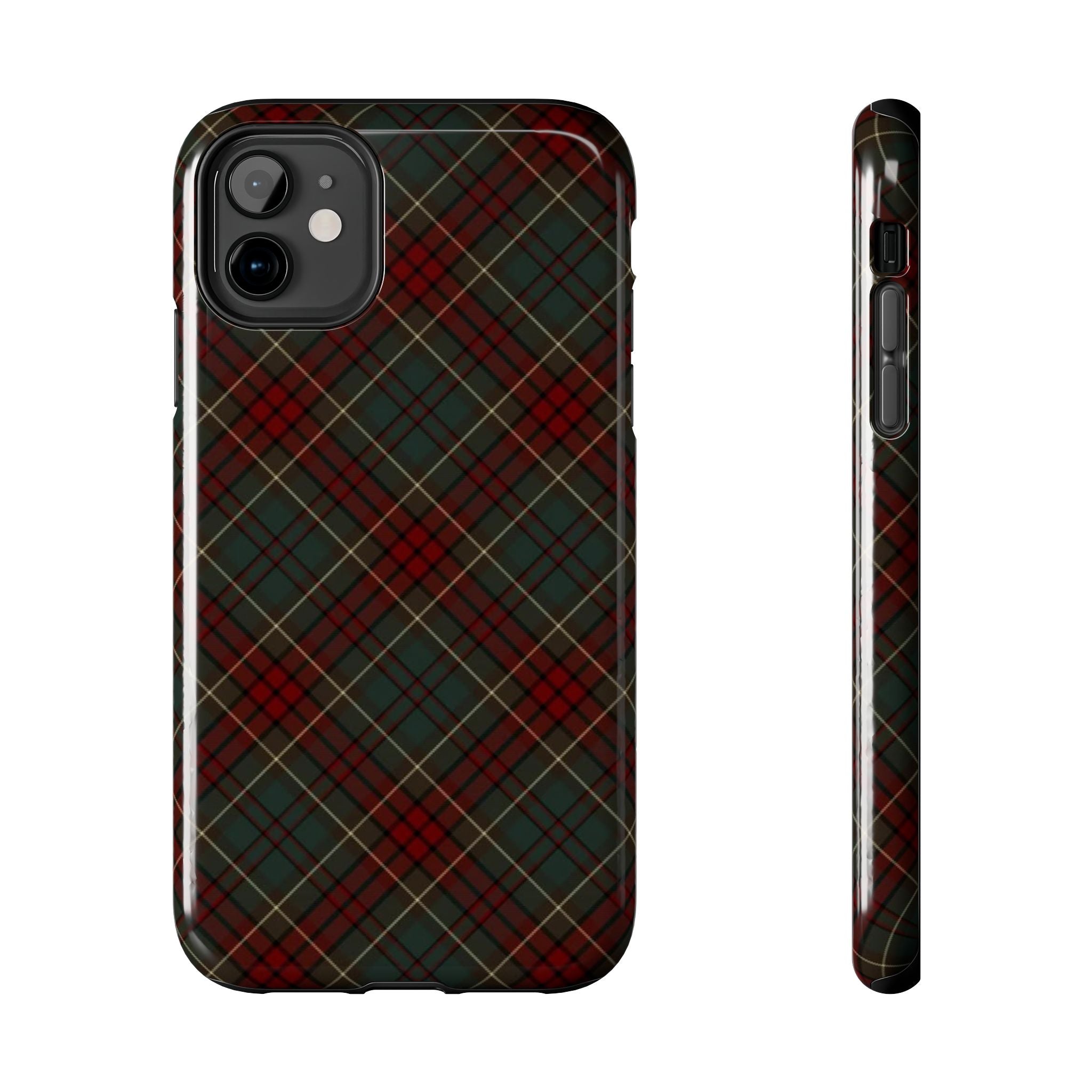 Christmas Plaid Pattern Tough Phone Case