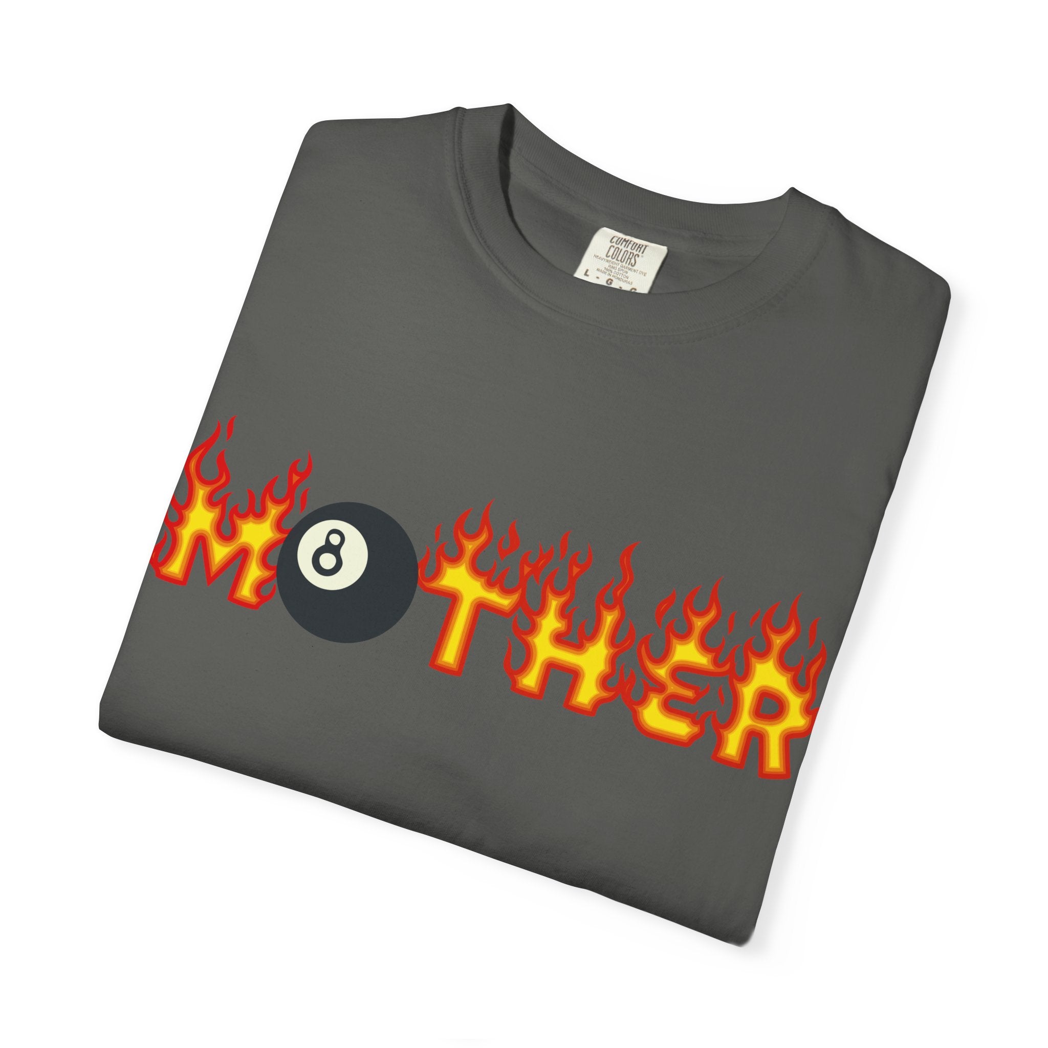 Flame-Themed Mother Punk T-Shirt