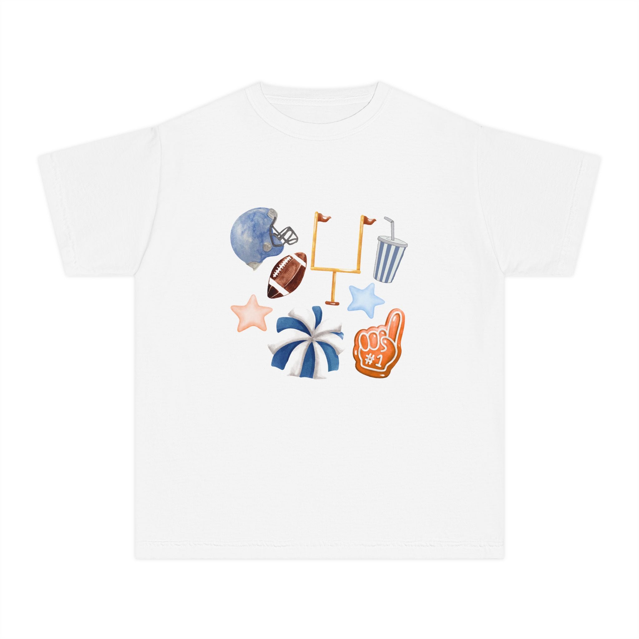 Cheerful Youth Charm Sports Tee