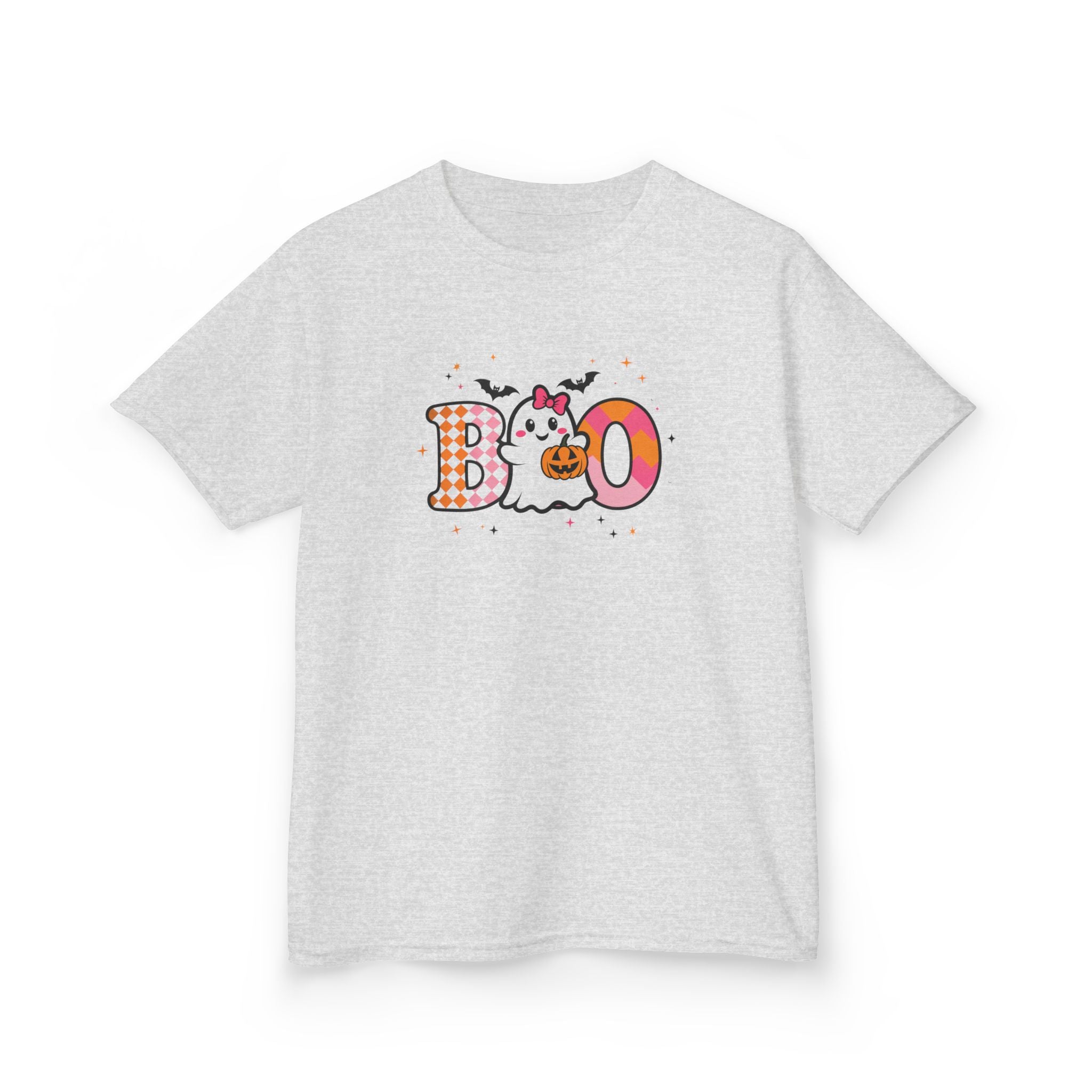 Girls Halloween Boo Ghost Tee