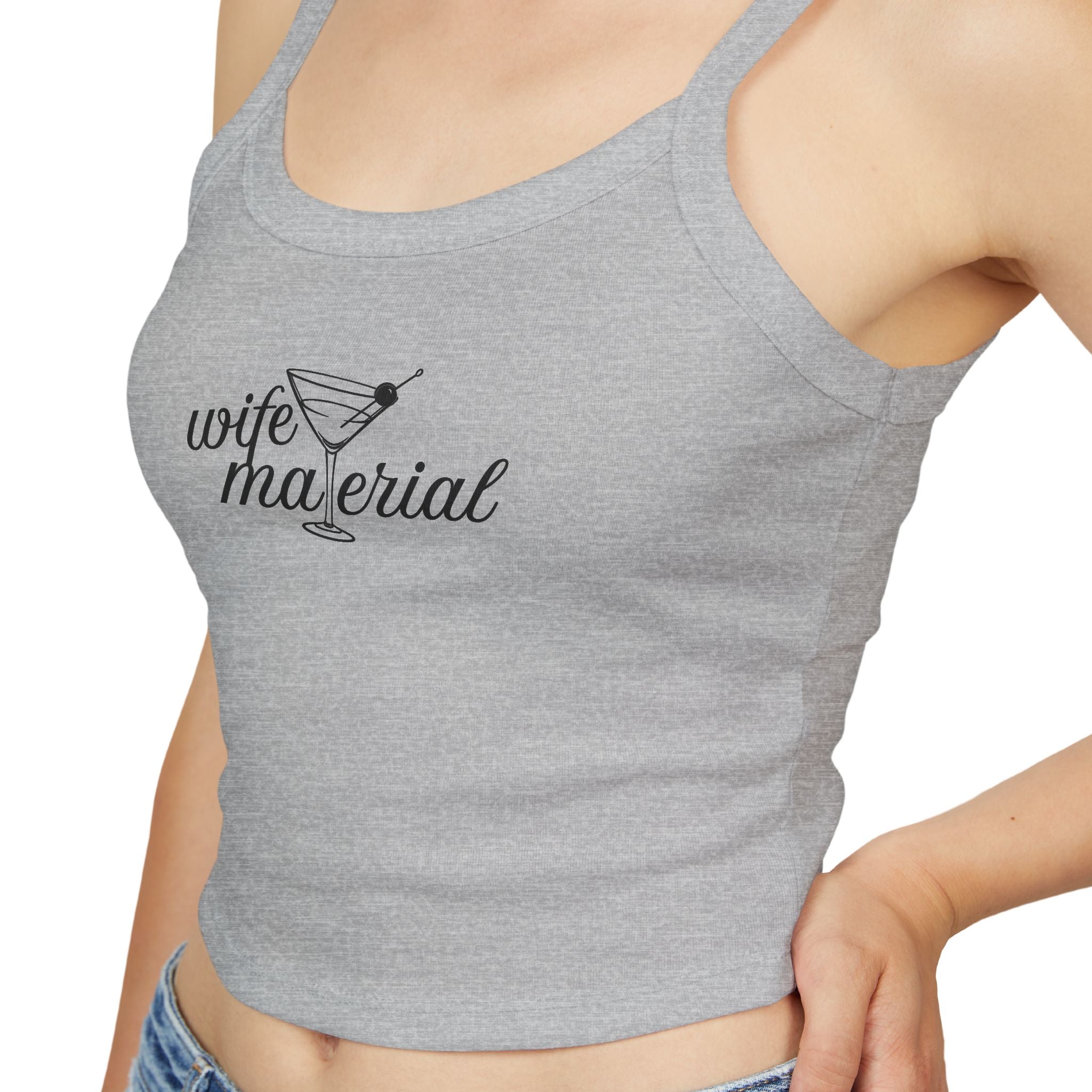 Wifey Material Spaghetti Strap Tank Top