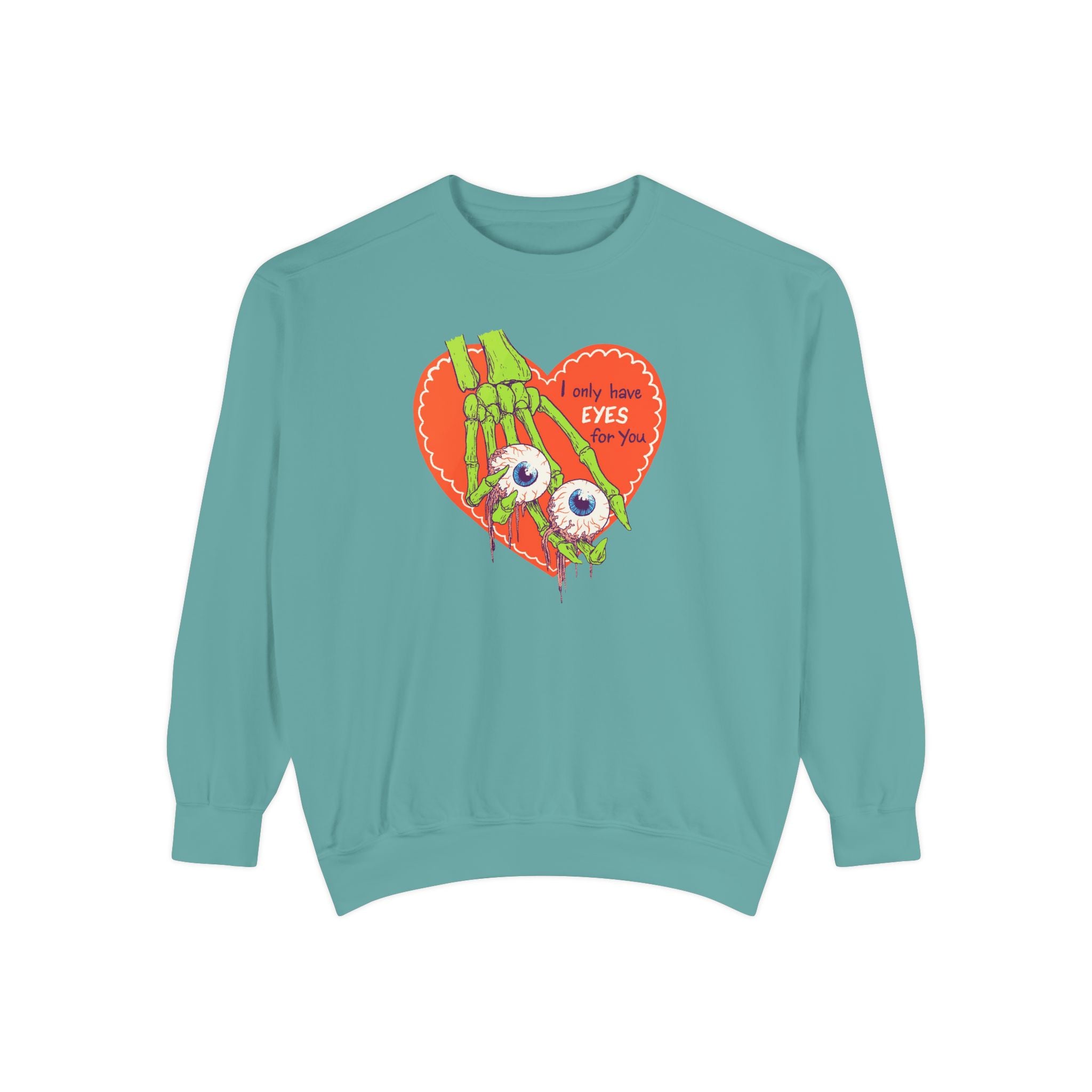 Zombie Hand Heart Sweatshirt
