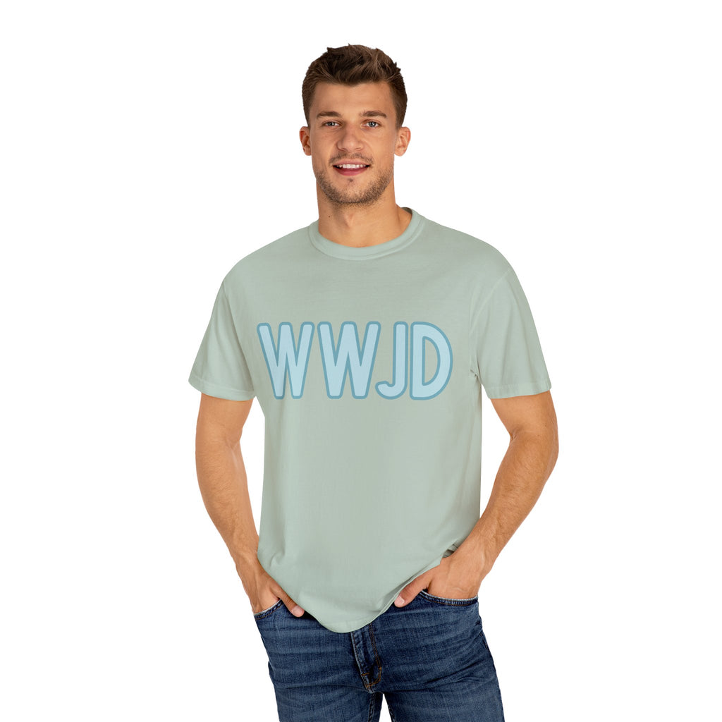WWJD Unisex Garment-Dyed T-Shirt
