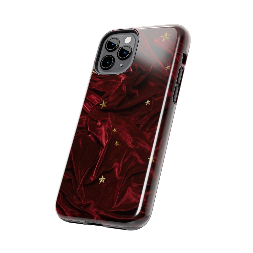 Holiday Velvet Star Tough Phone Case