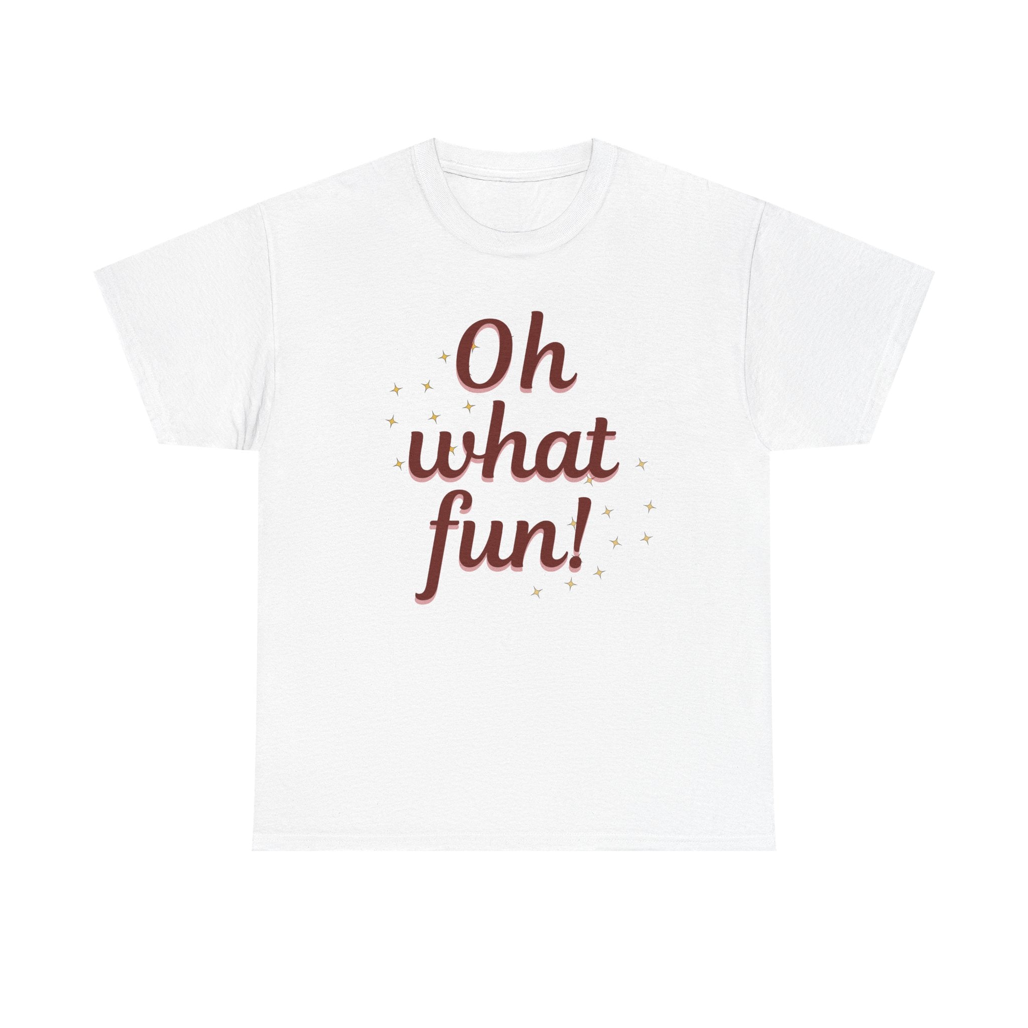 Oh What Fun Tee — Holiday Graphic Christmas T-Shirt