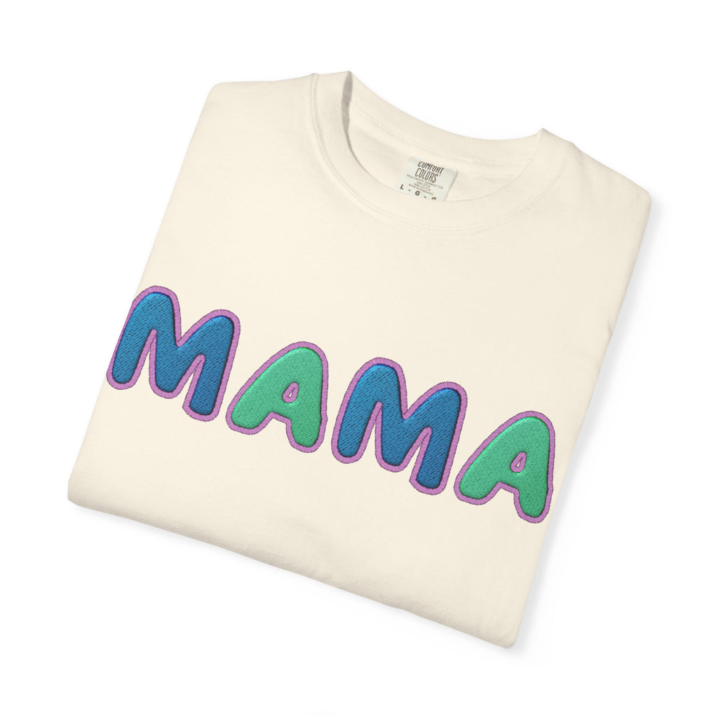 Mama T-Shirt, Garment-Dyed Top for Moms