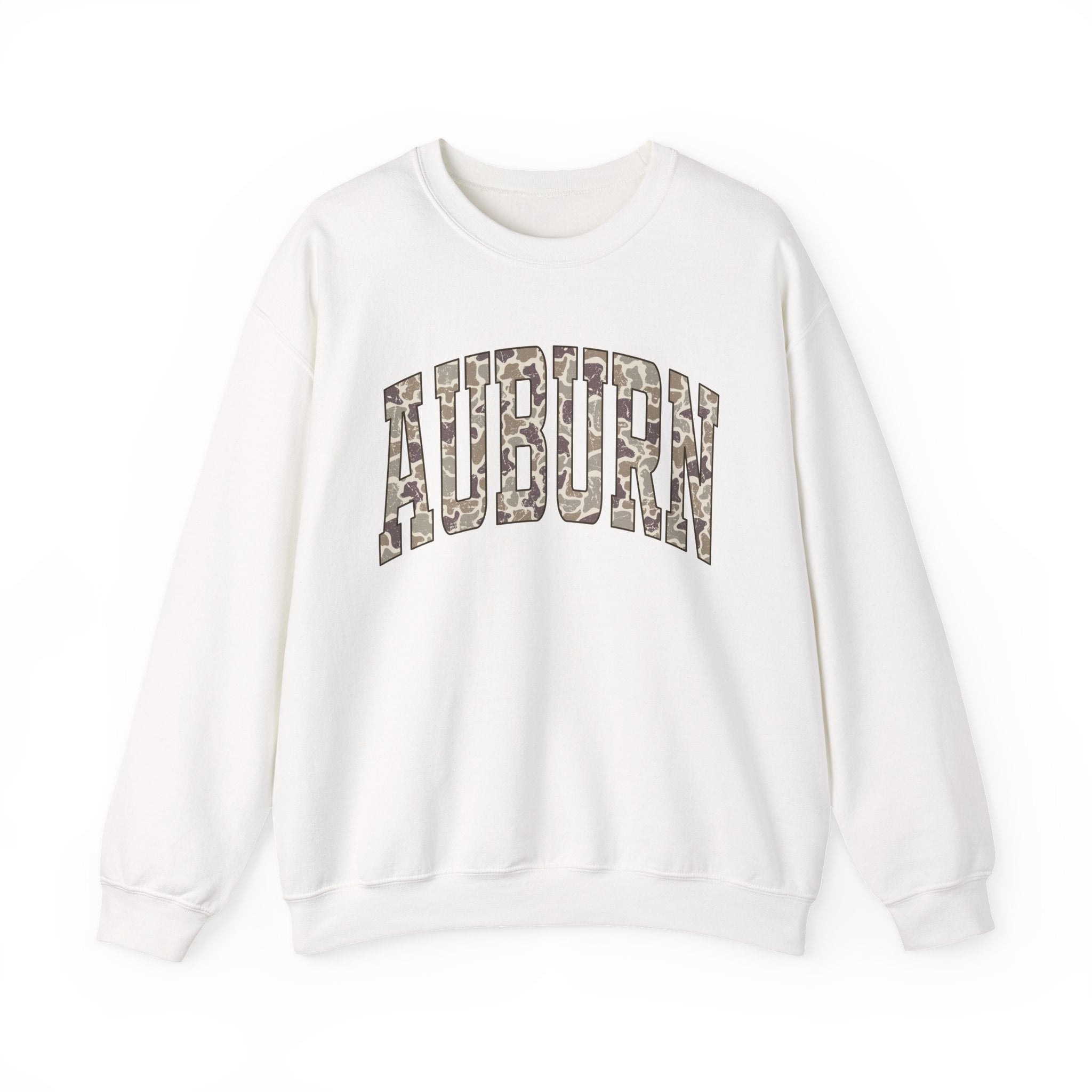Camo Auburn Crewneck Sweatshirt