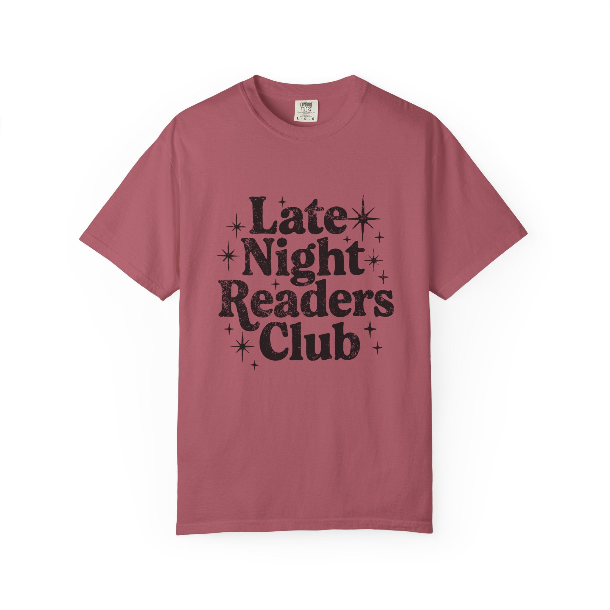 Late Night Readers Club Unisex T-Shirt | Cozy Book Lover's Tee for Night Owls, Perfect Gift for Readers & Bookworms