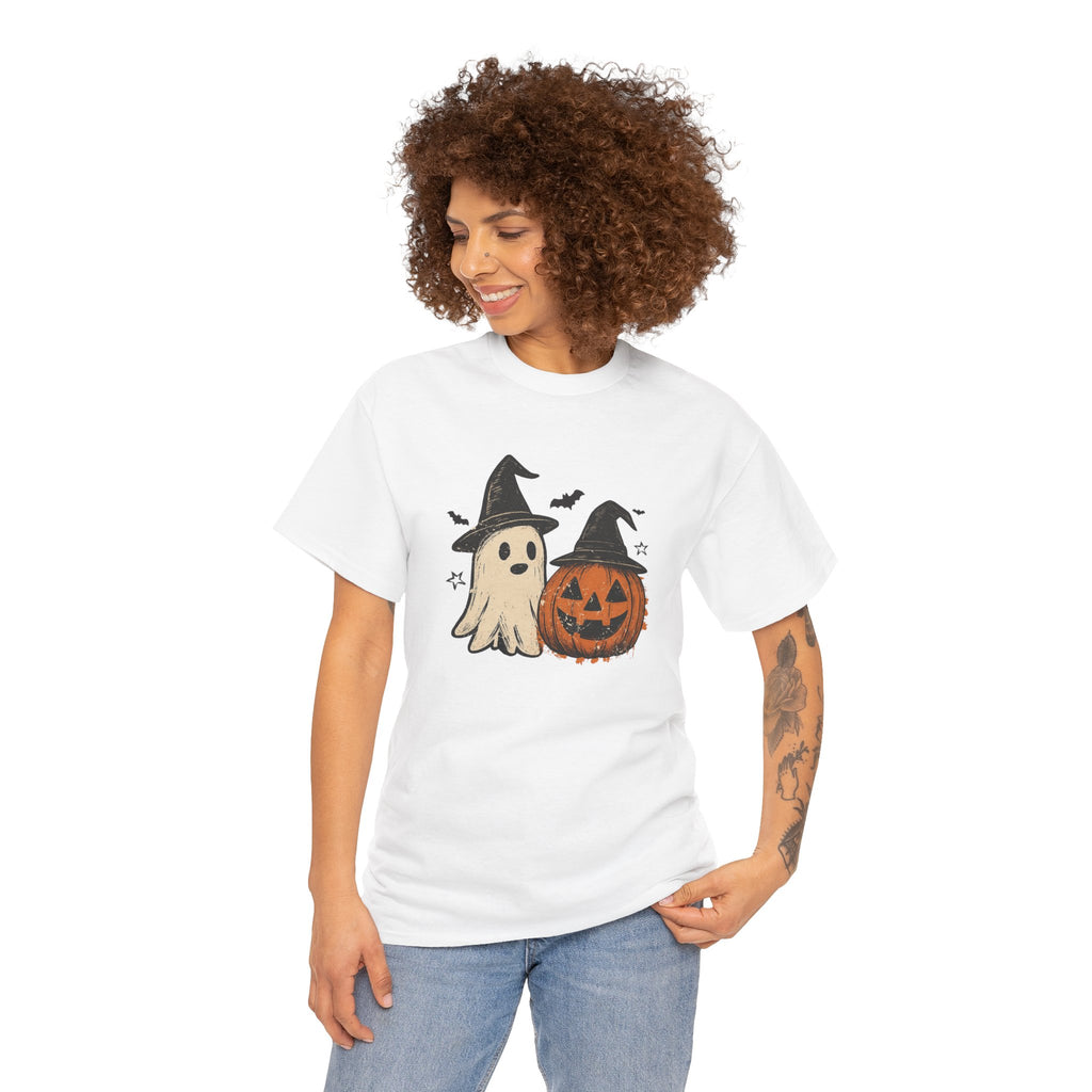 Halloween Ghost & Pumpkin Tee