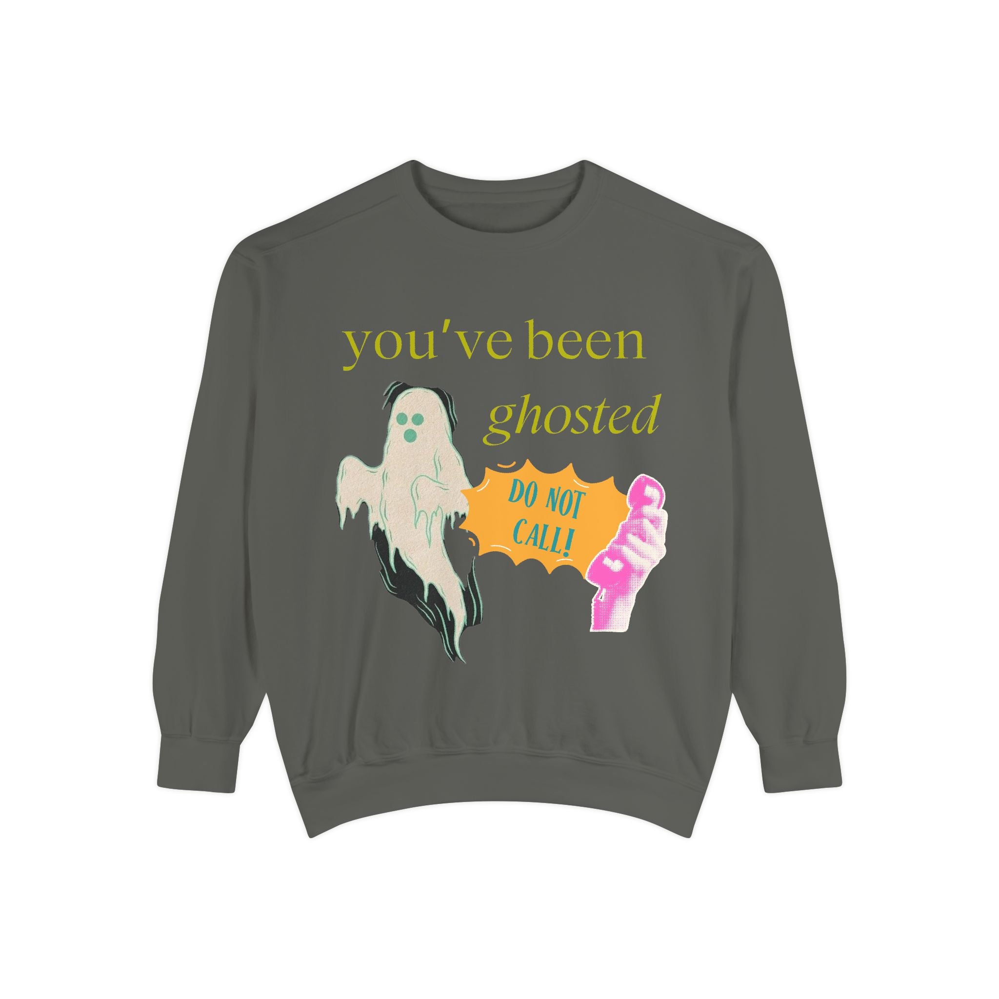 Ghosted Garment-Dyed Sweatshirt