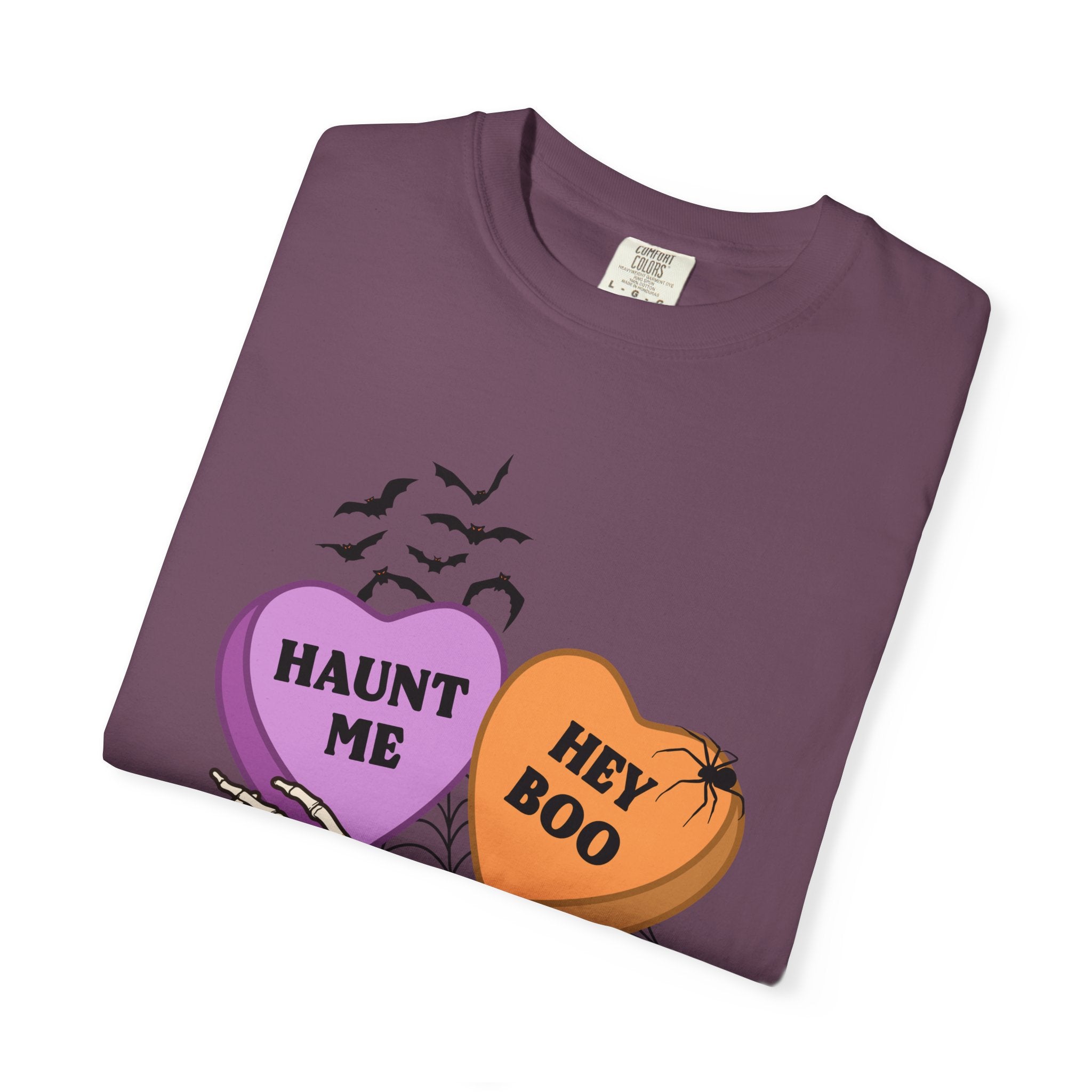 Comfort Color Halloween Candy Heart T-Shirt