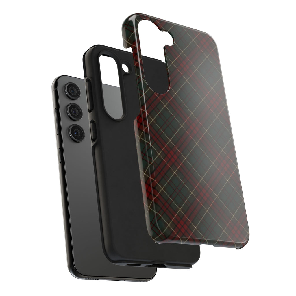 Christmas Plaid Pattern Tough Phone Case
