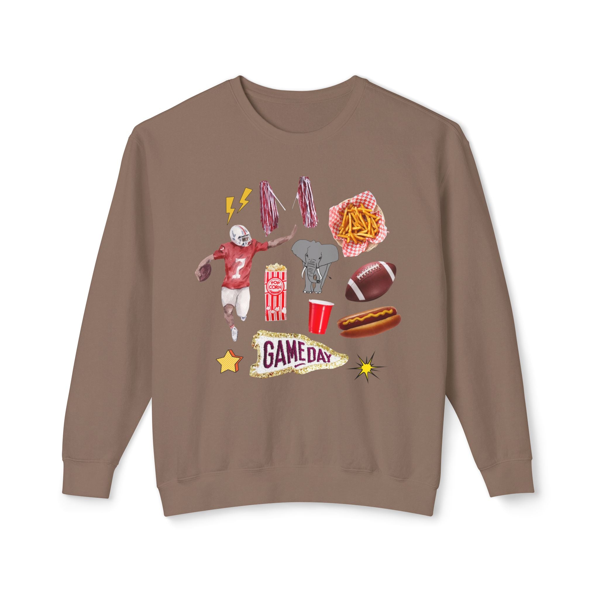 Bama Game Day Lightweight Crewneck Sweatshirt