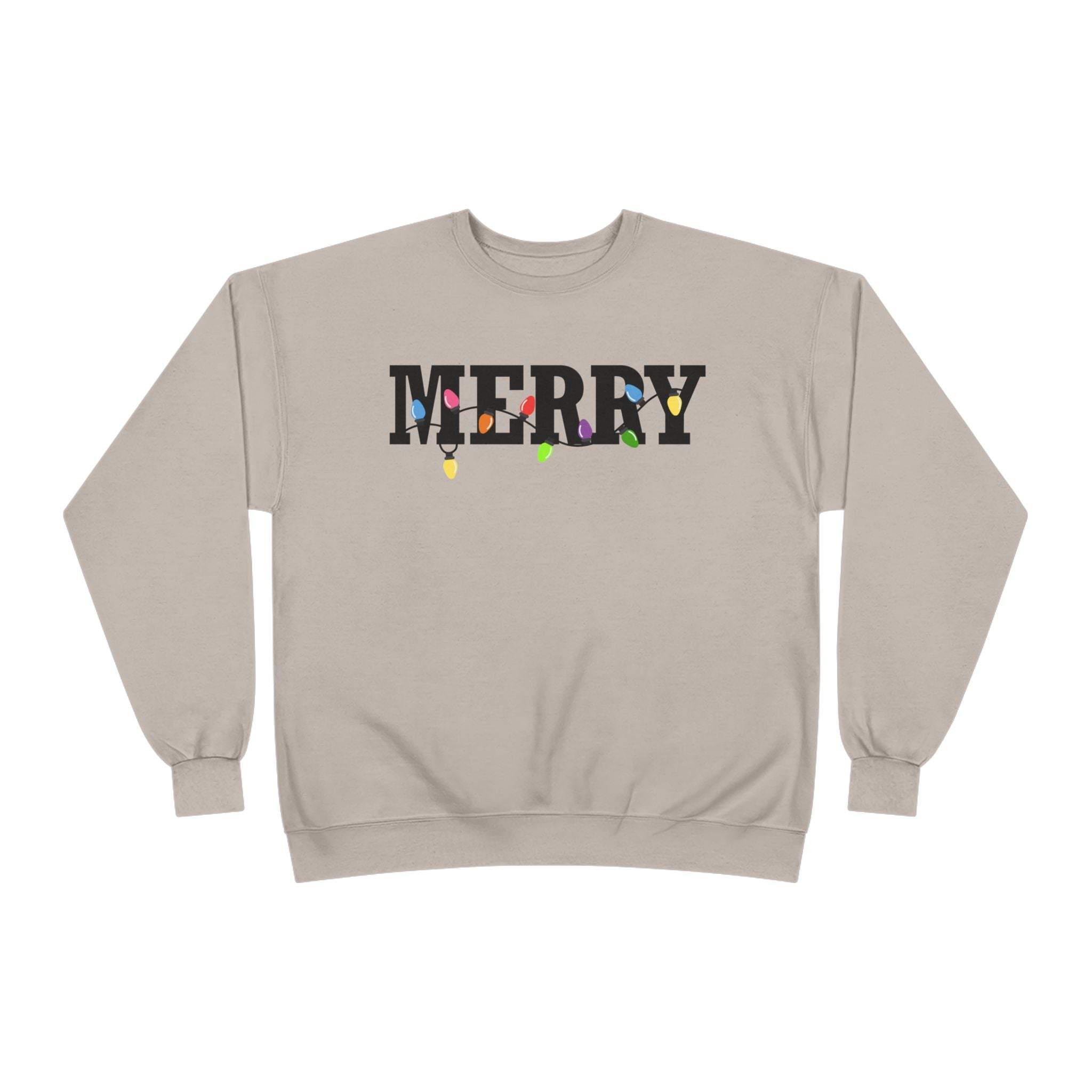 Merry Lights EcoSmart Crewneck Sweatshirt