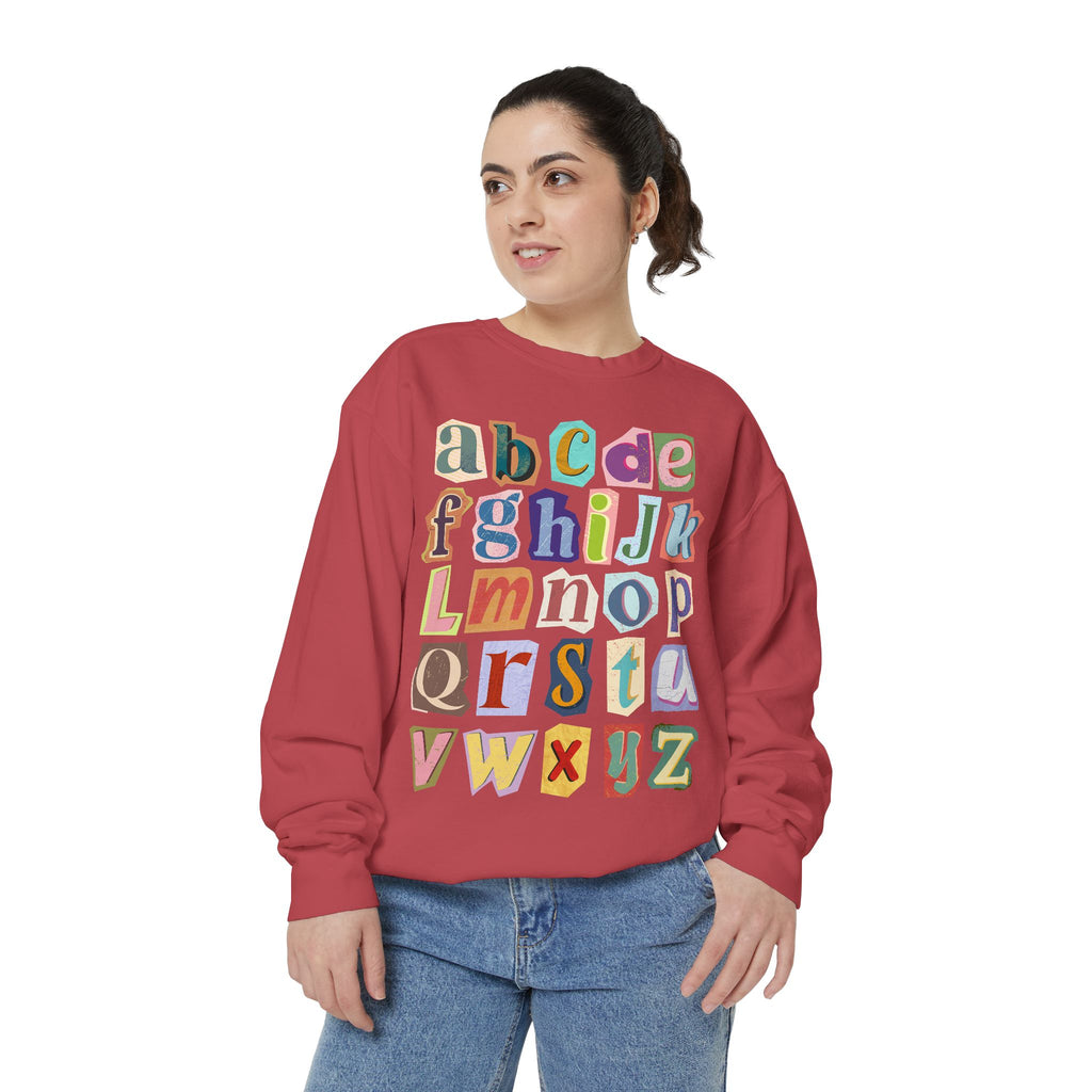 Alphabet Teacher Sweatshirt