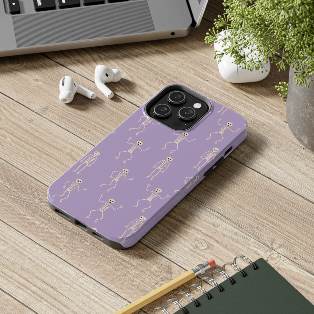 Skeleton Dance Tough Phone Case
